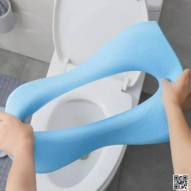 Commode Cover, Bathroom Toilet Seat Covers, Toilet Seat Cushion Cover, Soft Bathroom Thicker Toilet Seat Cover Pad