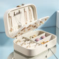 Organizer Travel Boxes Jewelry Ornaments Storage Case Portable Jewellery Box. 