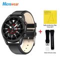 Microwear L19 Smart Watch Men Bluetooth-compatible Call ECG PPG IP68 Waterproof Fitness Tracker VS L15 L16 GTS Smartwatch. 
