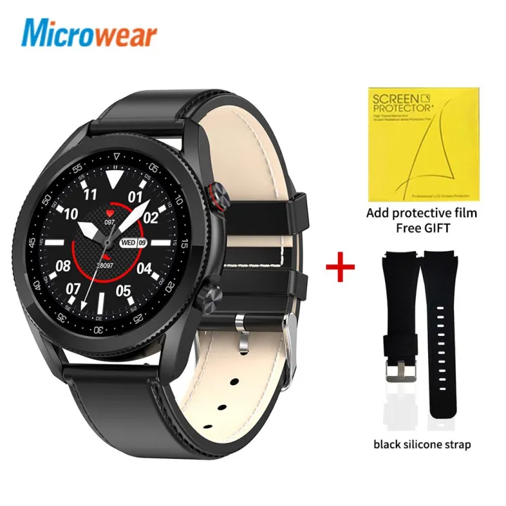 Microwear%20L19%20Smart%20Watch%20Men%20Bluetooth-compatible%20Call%20ECG%20PPG%20IP68%20Waterproof%20Fitness%20Tracker%20VS%20L15%20L16%20GTS%20Smartwatch%20-%20Image%202