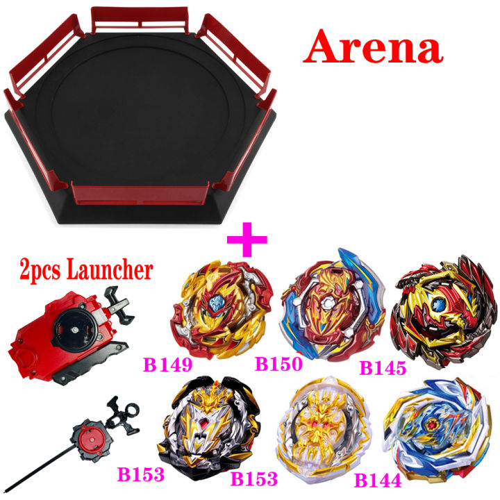 NEW Tops Launchers Beyblade Burst Set Toys with Starter and