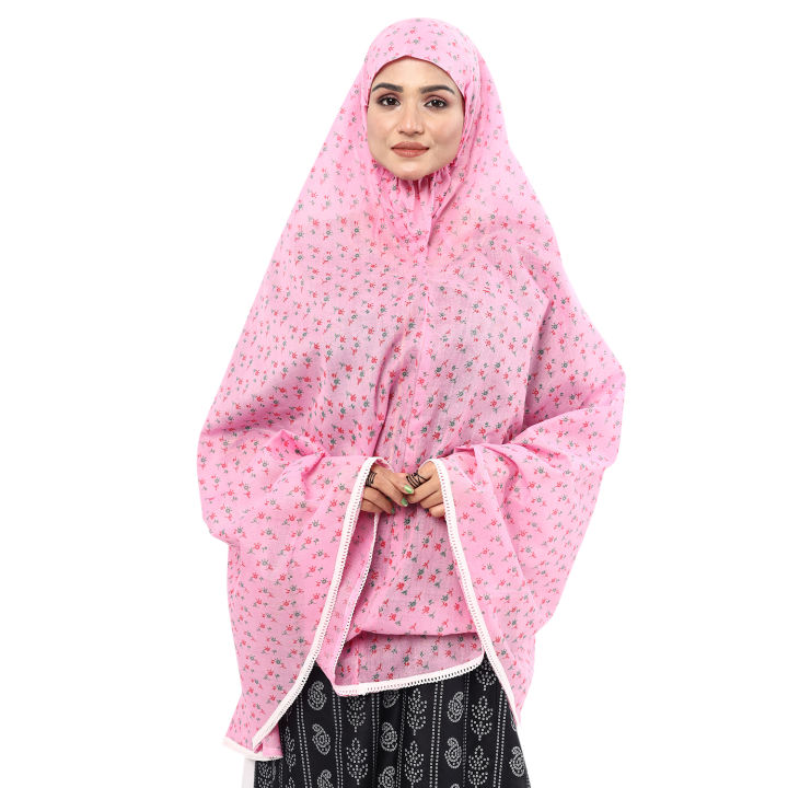 Cotton%20Muslim%20Namaz%20Hijab%20Scarf%20for%20Women%20-%20White,%20Full%20Coverage%20-%20Image%202