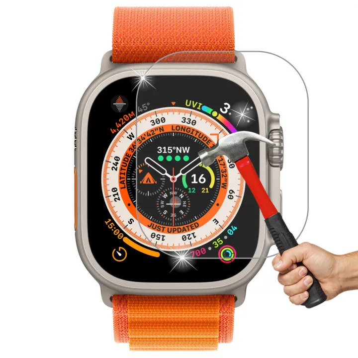 Tempered%20Glass%20Screen%20Protector%20for%20Apple%20Watch%208%20Pro/Ultra%2049MM%20(2022)%20-%20Image%208