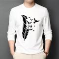 New Autumn T-Shirt Casual T Shirt Men Women Long Sleeve Tshirt Funny T Shirts Digital Printed Tshirt - T Shirt For Man - T Shirt For Man - T Shirt For Man - T Shirt. 