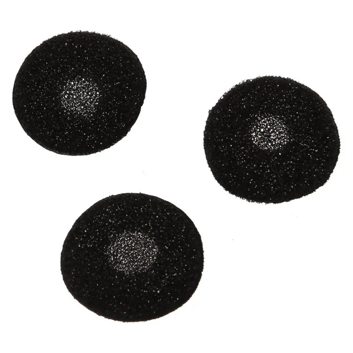 300%20Pcs%20Black%20Sponge%20Earbud%20Headphone%20Cap%20Ear%20Pads%20Cover%20Replacement%20-%20Image%204