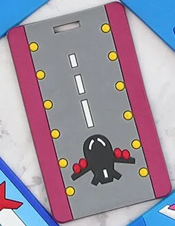 Cartoon%20Luggage%20Tag%20Creative%20Pvc%20Travel%20Tags%20Silicone%20Luggage%20Tag%20Trolley%20Case%20Identification%20Anti-lost%20Label%20Suitcase%20Tag%20Set%20-%20Image%202