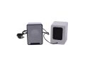 D9 USB2.0-Channel Multimedia Wireless Speaker - Black and White. 