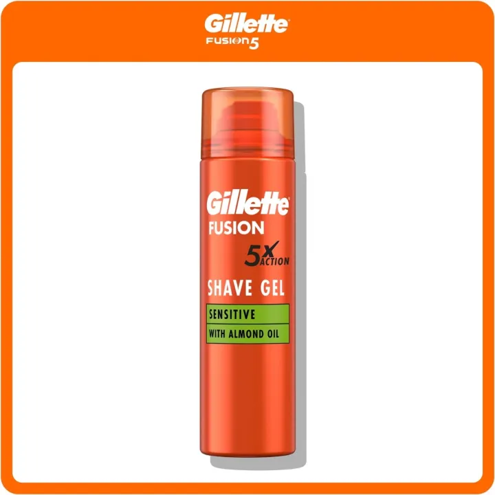 200%20ml%20Gillette%20fusion%205x%20Action%20Moisturising%20with%20cocoa%20butter/%20almond%20oil%20shaving%20gel%20International%20UK%20product%20-%20Image%203