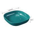 【Hot item】 Spit Bone Dish Spit Bone Dish Home Snack Small Dish Salty Dish Plastic Snack Cake Dish Dining Table Garbage Plate Fruit Tray.