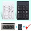 2.4G Mini Ultra-Thin Wireless Numeric Keypad 18 Keys Number Pad Digital Keyboard For Laptop PC Notebook Desktop. 