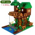 1500pcs Myworld Bricks Set Mine Farm Mountain Cave Waterfall Village Jungle TreeHouse Figures Model Building Blocks Toys Gifts.