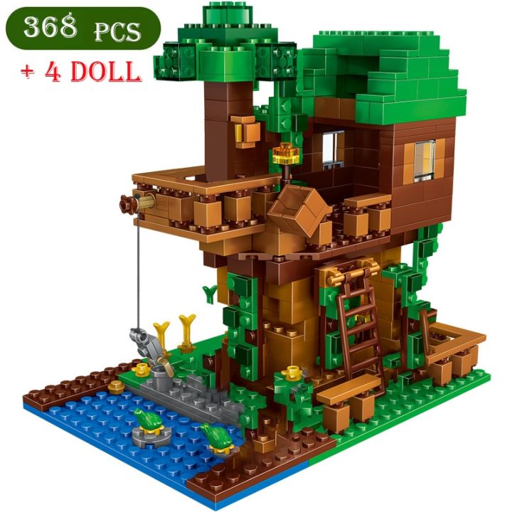 1500pcs%20Myworld%20Bricks%20Set%20Mine%20Farm%20Mountain%20Cave%20Waterfall%20Village%20Jungle%20TreeHouse%20Figures%20Model%20Building%20Blocks%20Toys%20Gifts%20-%20Image%202