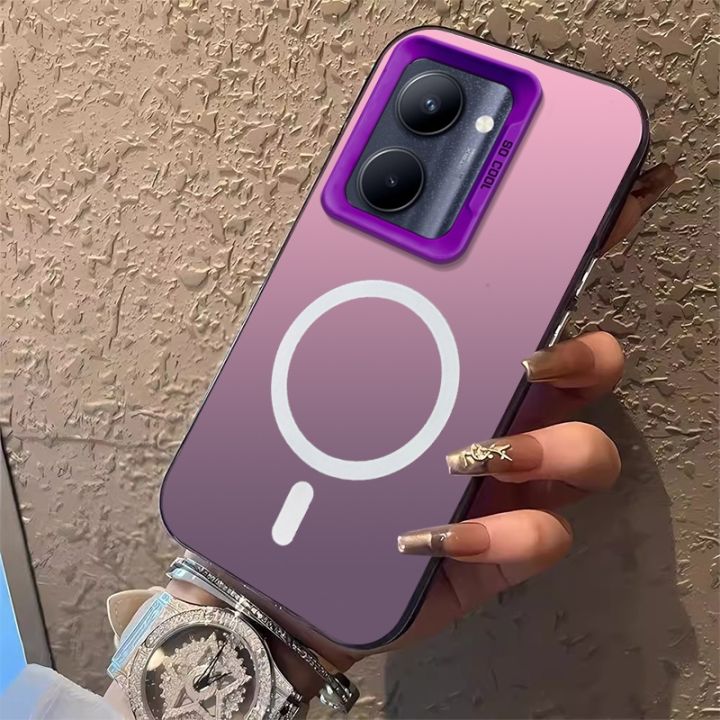FOR%20Casing%20Realme%20C33%202022%205G%20REALME%2010%202022%204G%20REALME%20C55%20NFC%20C55%205G%202023%20phone%20case%20back%20cover%20hard%20case%20TPU%20shockproof%20Cover%20new%20design%20aesthetic%20Wireless%20magnetic%20attraction%20CYBSWX01%20-%20Image%202