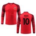 Men Goalkeeper jerseys long sleeve Rugby football shirt Goal keeper Sports Soccer Training top Shirts professional player Cloth. 