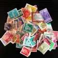 20 PCS Different Postage Stamp from World, Mixed Set Lot, Used with Post Mark, Good Condition Collection, Gift Post Stamp. 