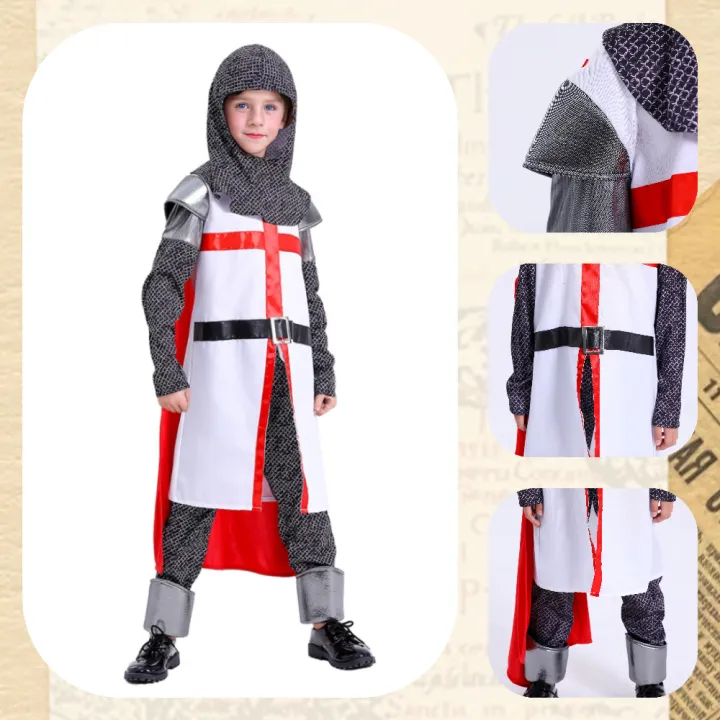 Deluxe%20Medieval%20Crusades%20Knight%20Cosplay%20Costume%20For%20Kids%20Boys%20Outfit%20Suits%20Boys%20Halloween%20Carnival%20Party%20-%20Image%202