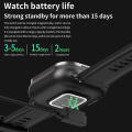 2-in-1 Watch Headset Smartwatch Earbuds Combo 2-in-1 Watch Headset Bluetooth Earbuds Watch Wireless Headset Watch Smart Earbuds Timepiece. 