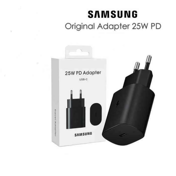 A14 Fast Charger Adaptor Samsung 25W USB Type C Super Fast PD