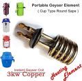 Instant Water Geyser Heating Element with thermostat for 1Litre 3000watt.
