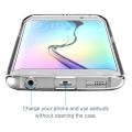 Soft TPU Transparent Protector Cover for Samsung Galaxy S6 Edge Plus.