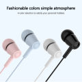 3.5MM In-ear Wired Earphone With Mic Earbuds Headset For Phone Computer Headphone. 