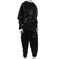 2 Pcs Heavy Duty Fitness Weight Loss Sweat Sauna Suit Exercise Gym Anti-Rip Black XL & 4XL. 