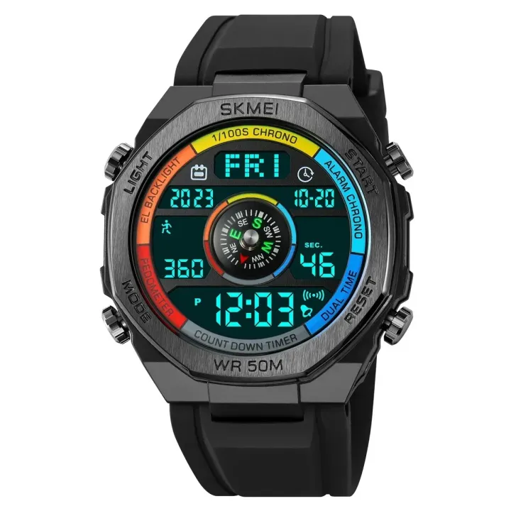 SKMEI%202209%20Multifunctional%20Waterproof%20LED%20Watch%20Sports%20Electronic%20Watch%20Men's%20Outdoor%20Sports%20Compass%20Electronic%20Watch%20-%20Image%207