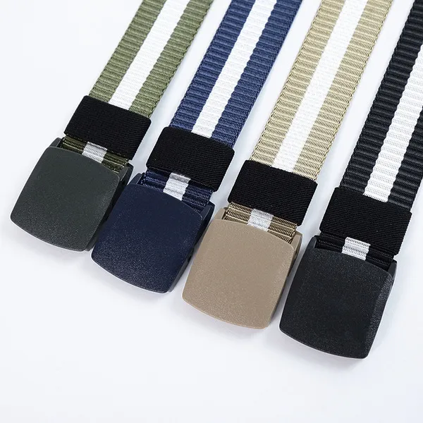 Men's%20Striped%20Canvas%20Belt%20with%20Lightweight%20Nylon%20and%20Hard%20Plastic%20Buckle%20%E2%80%93%20120cm%20Outdoor%20Sports%20and%20Leisure%20Belt.%20-%20Image%204