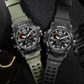 Smael 1545 Men's Watch Dual Time Analog Digital Quartz Waterproof 50M. 