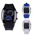 Women Men Casual LED Digital Display Silicone Band Dashboard Sports Wrist Watch Fashion watch for lovers. 