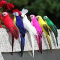 Realistic Garden Decoration Decoration Imitation Fake Birds Fake Parrot Artificial Birds.