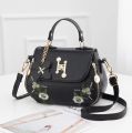 Fashion Embroidery Female Bags 2022 New Handbags Small Bag Sweet Lady Shoulder Bag High Quality PU Leather Messenger Bag. 