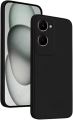 vivo Y18 Silicone Matte Flexible Soft Phone Case - Black - Phone Back Cover.