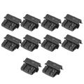 10 Pieces Suitable for Tesla Model 3 Front Trunk Car Plastic Buckle Front Hood Box Buckle Clip 1472872-00-C. 