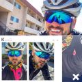 Outdoor Sports Men Women Photochromic Sunglasses Road Mountain Bicycle Cycling Glasses UV400 Protection Goggles Glasses 1 Lens. 