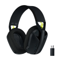Logitech G435 Bluetooth Black and Neon Yellow Gaming Headphone # 981-001049 / 981-001051. 