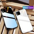 Casinglee For Realme C11 2021 case Glass silicon Full Protection Tempered Glass Back cover for OPPO Realme C11 2021 Phone cases For girls and Boys. 