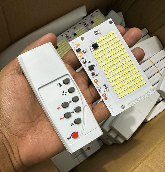 3.7V 40W Led Light with Remote Control high quality Led Light Solar Light Control System