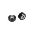 Black Cup Small - Plastic Pulley Pair for CNC Machine. 