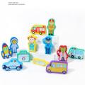 Early Educational Jigsaw Puzzle Toy Wooden Fishing Game Toy Stacking Toys Preschool Learning Educational Toys Fine Motor Skill. 