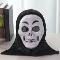Halloween Horror Demon Half Face Mask Cosplay Mask Halloween Performance Dress Up Props. 