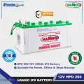 Luminous EVO-D 700 IPS Inverter + HPD-100Ah 12V Lead Acid Battery Combo | Suitable for 3 Fan 6 Light, Router & Onu | 18 Months Battery & 2 Years IPS Warranty (Battery Cover Free).