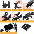 Metal Bike Mobile Holder For mobile phone bracket motorcycle bicycle takeaway rider -Black Easy to Use and Maintain. 