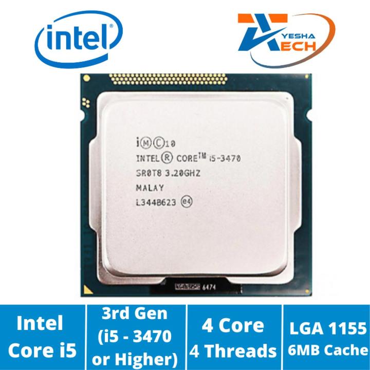 Daraz like new - Intel Core i5 3rd Gen 3.20GHz Processor