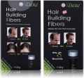 Dexe Hair Building Fiber Black for men & women - 5 ps combo.
