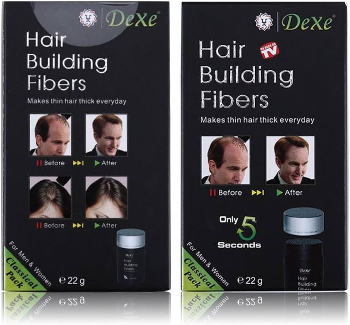 Dexe%20Hair%20Building%20Fiber%20Black%20for%20men%20&%20women%20-%205%20ps%20combo%20-%20Image%202