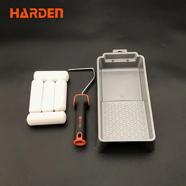 Harden%204"%207Pcs%20Roller%20Brush%20Set%20Cost-effective%20smart%20paint%20roller,%20painting%20rollers%20and%20brushes,%20microfiber%20paint%20roller%20set%20620133%20-%20Image%203