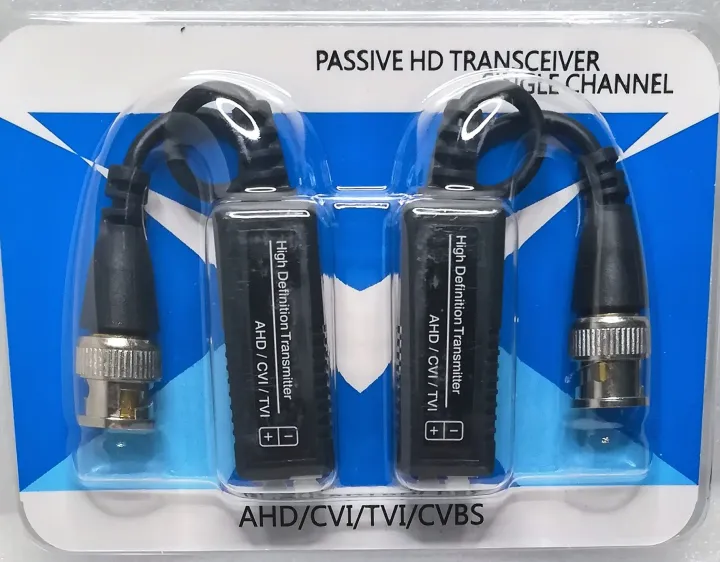 High%20Definition%20Transmitter%20300%20Meters%20Passive%20Transceiver%20Single%20Channel%20Video%20Balun%20for%20HD%20AHD%20CVI%20TVI%20Cameras%20-%20Passive%20HDCVI%20Transceiver%20Single%20Channel%20CCTV%20Camera%20Video%20Balun%20for%20AHD/CVI/HDCVI/HDTVI%20(Pack%20of%20Two)%20-%20Image%202
