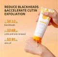 Gmeelan Orange Extract Gel Exfoliating Facial Acne look bright Body Scrub. 