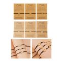 3pcs Promise Bracelets Distance Matching Bracelets Set Friendship Family Mother 40GB.